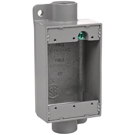 fsc electrical box|fsc cast iron.